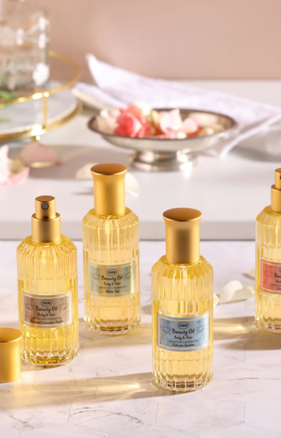 Huile nourrissante - Rose & citron vert - Corps & cheveux - 100 ml - Image 3