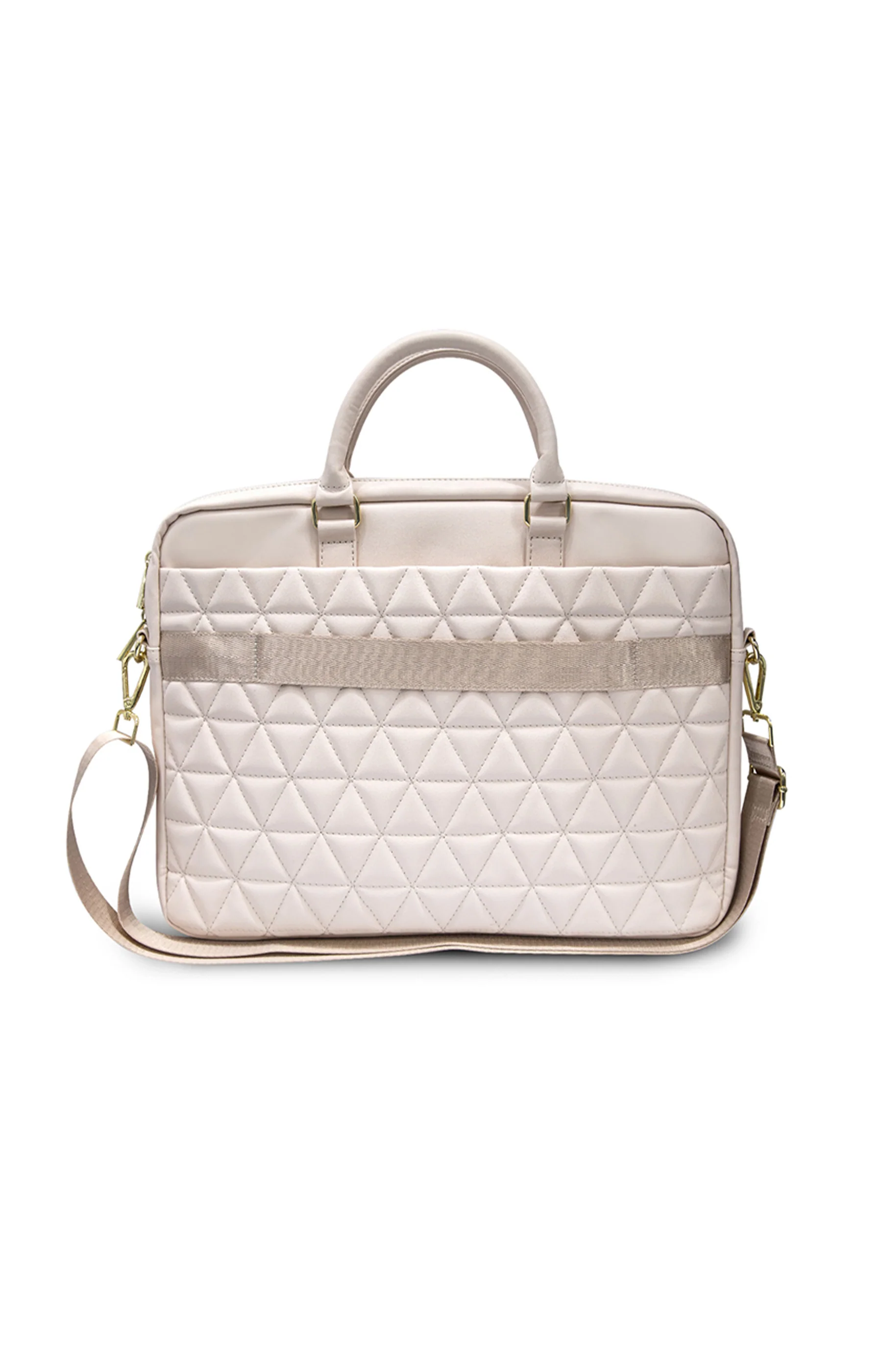 Sacoche pour ordinateur portable 16 - Quilted - Rose - Image 3