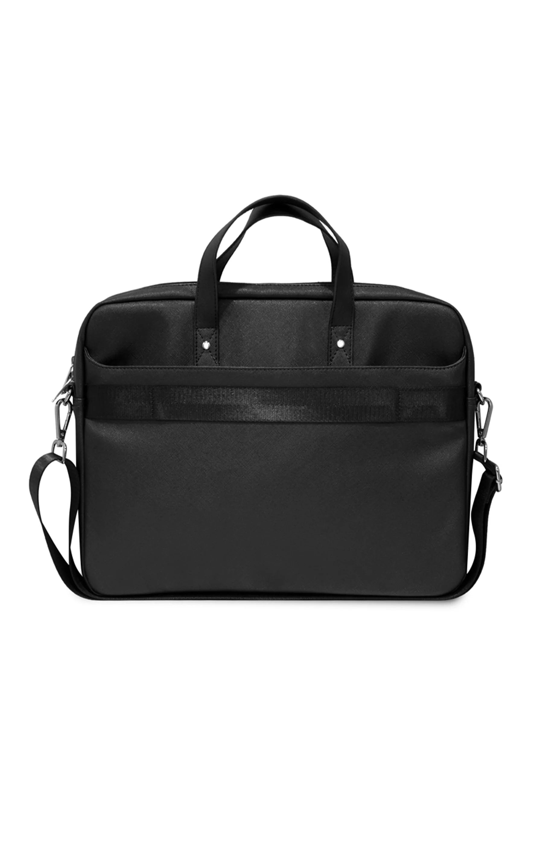 Sacoche pour ordinateur portable 16 - Saffiano - Noir - Image 3