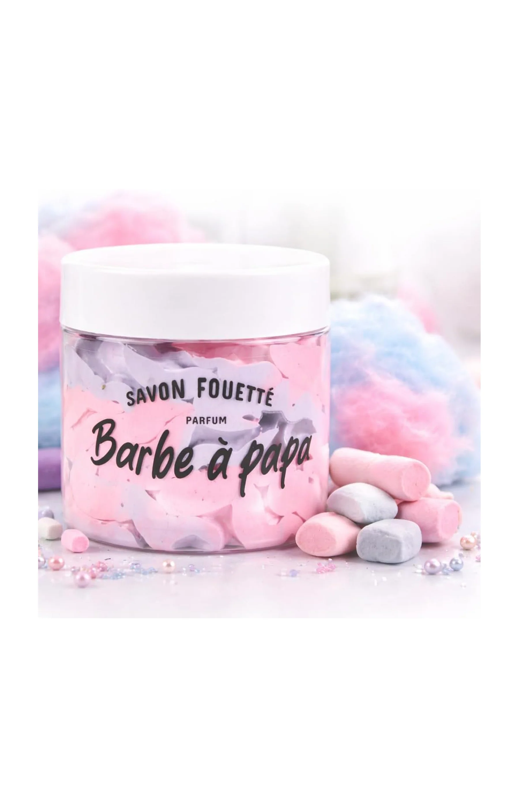 Savon fouetté - Barbe à papa - 190 ml - Image 2