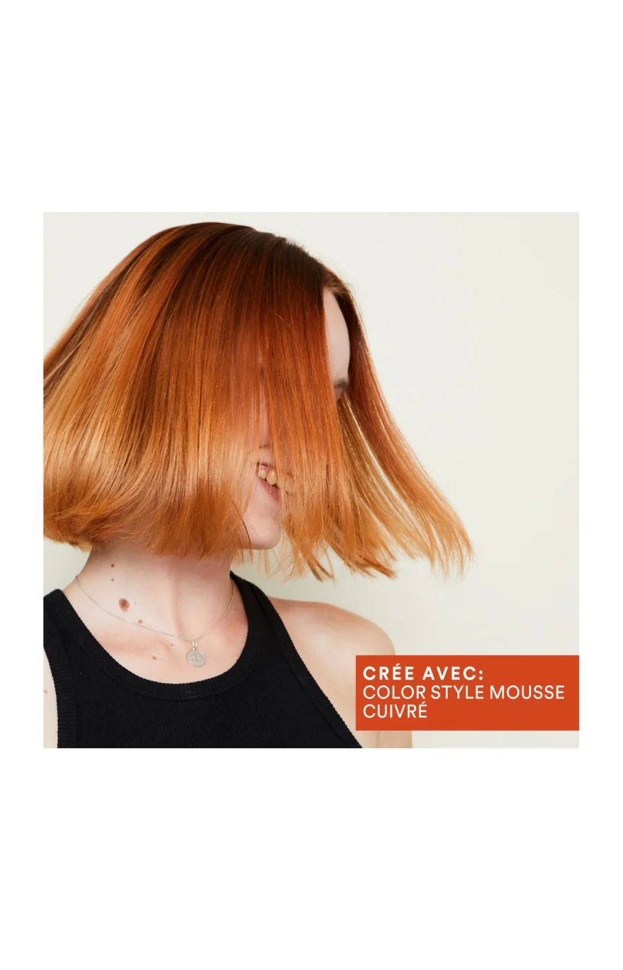 Mousse coiffante & colorante - Color Style - Cuivré - 200 ml - Image 3
