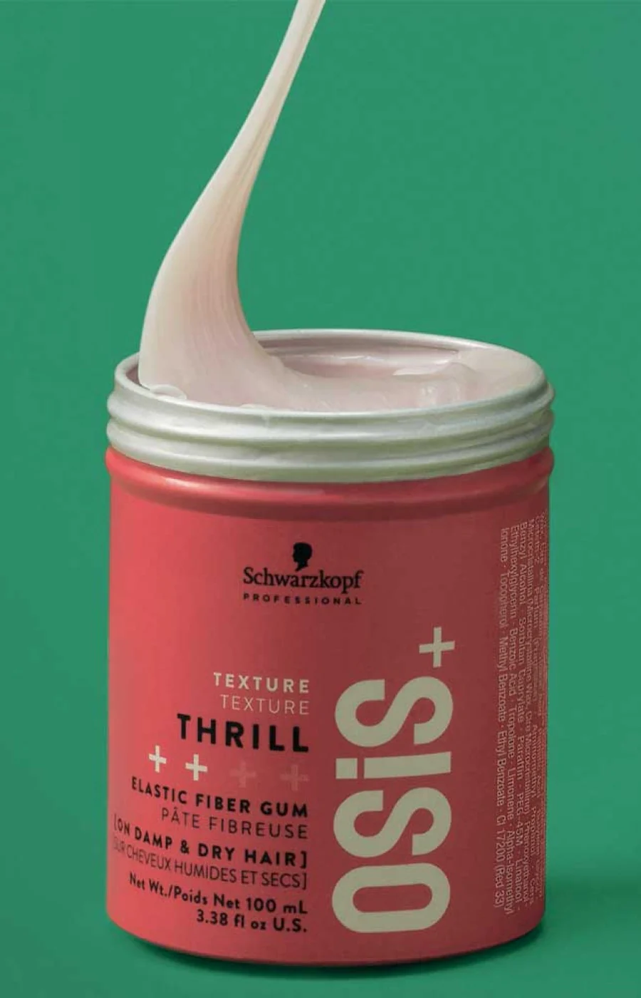 Pate fibreuse coiffante & fixatrice - Osis+ - Thrill - 100 ml - Image 2