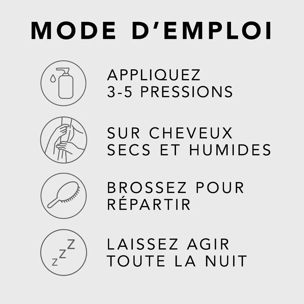 Sérum réparateur de nuit - Acide hyaluronique & niacinamide - Penetraitt - Cheveux secs & abîmés - 95 ml - Image 2
