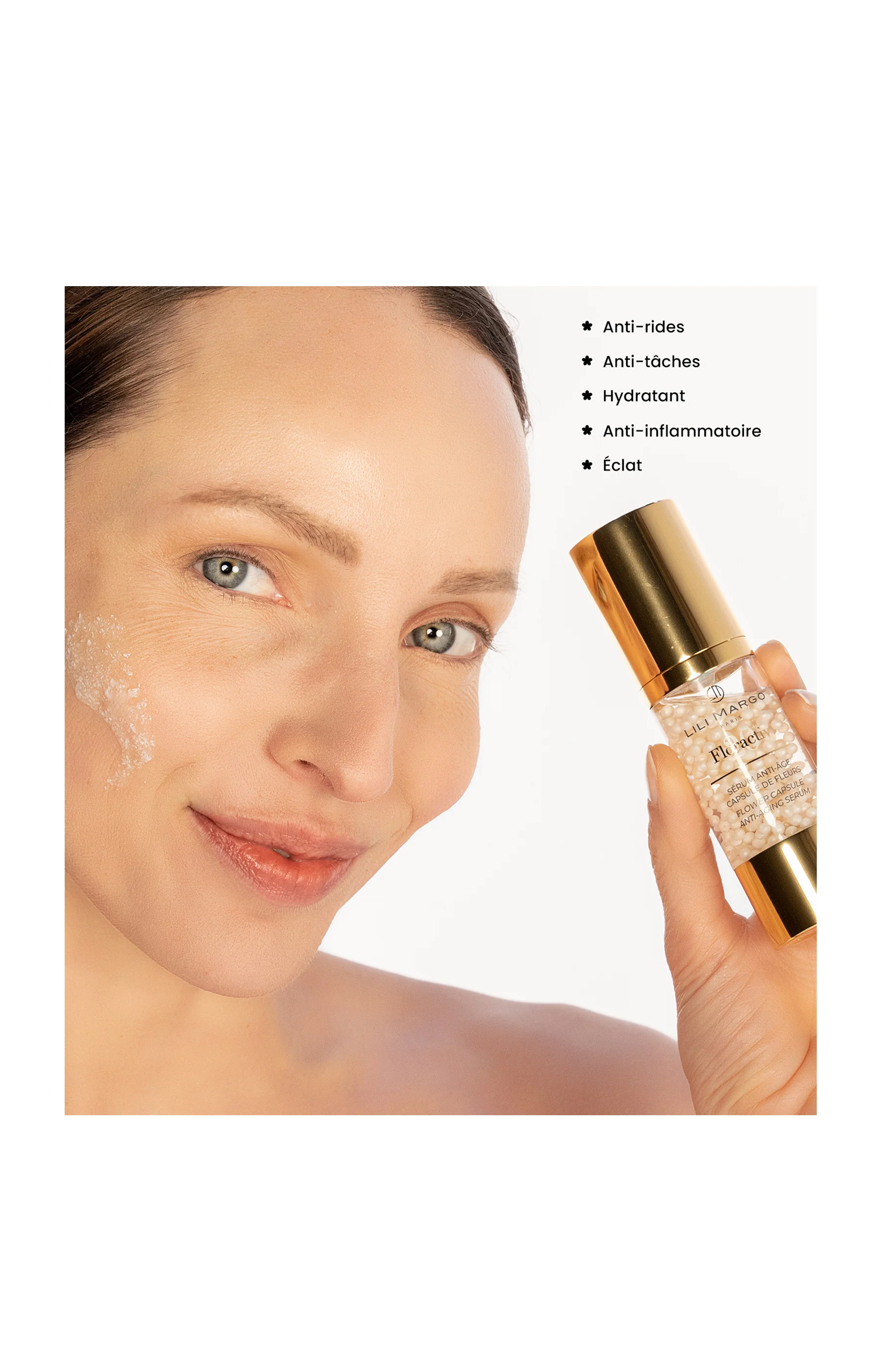 Sérum anti-âge - Acide hyaluronique - Floractiv - Visage - 30 ml - Image 3