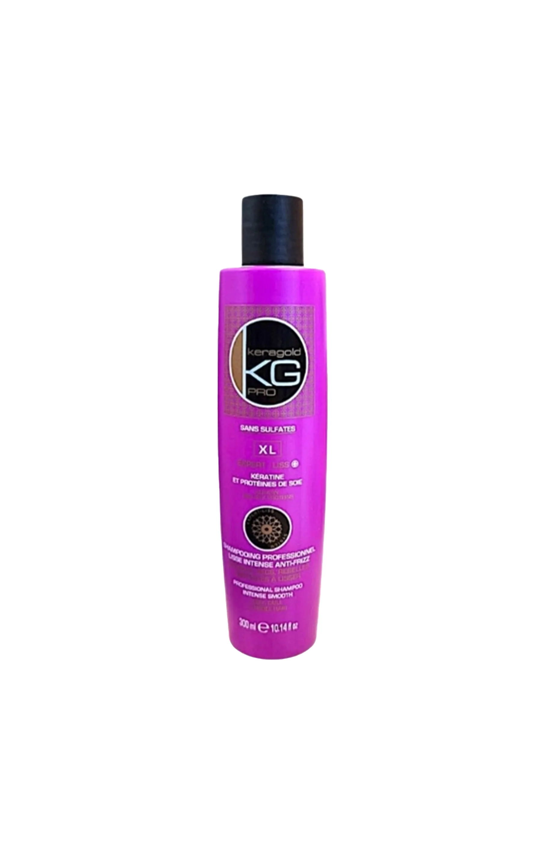 Shampoings anti-frizz - Kératine & protéine de soie - 2 x 300 ml