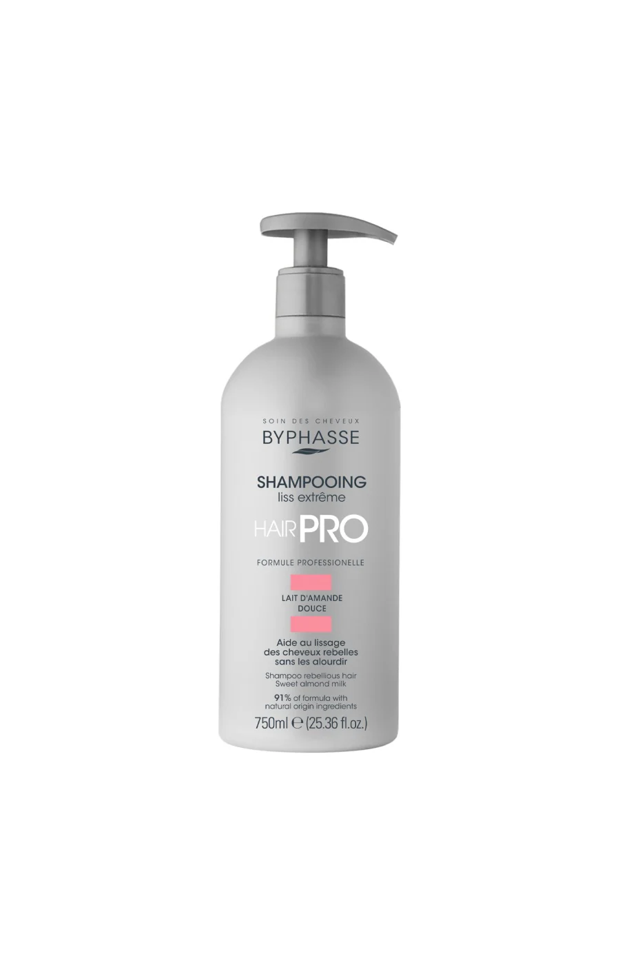 Shampoing lissant - Hair Pro - Cheveux rebelles - 2 x 750 ml