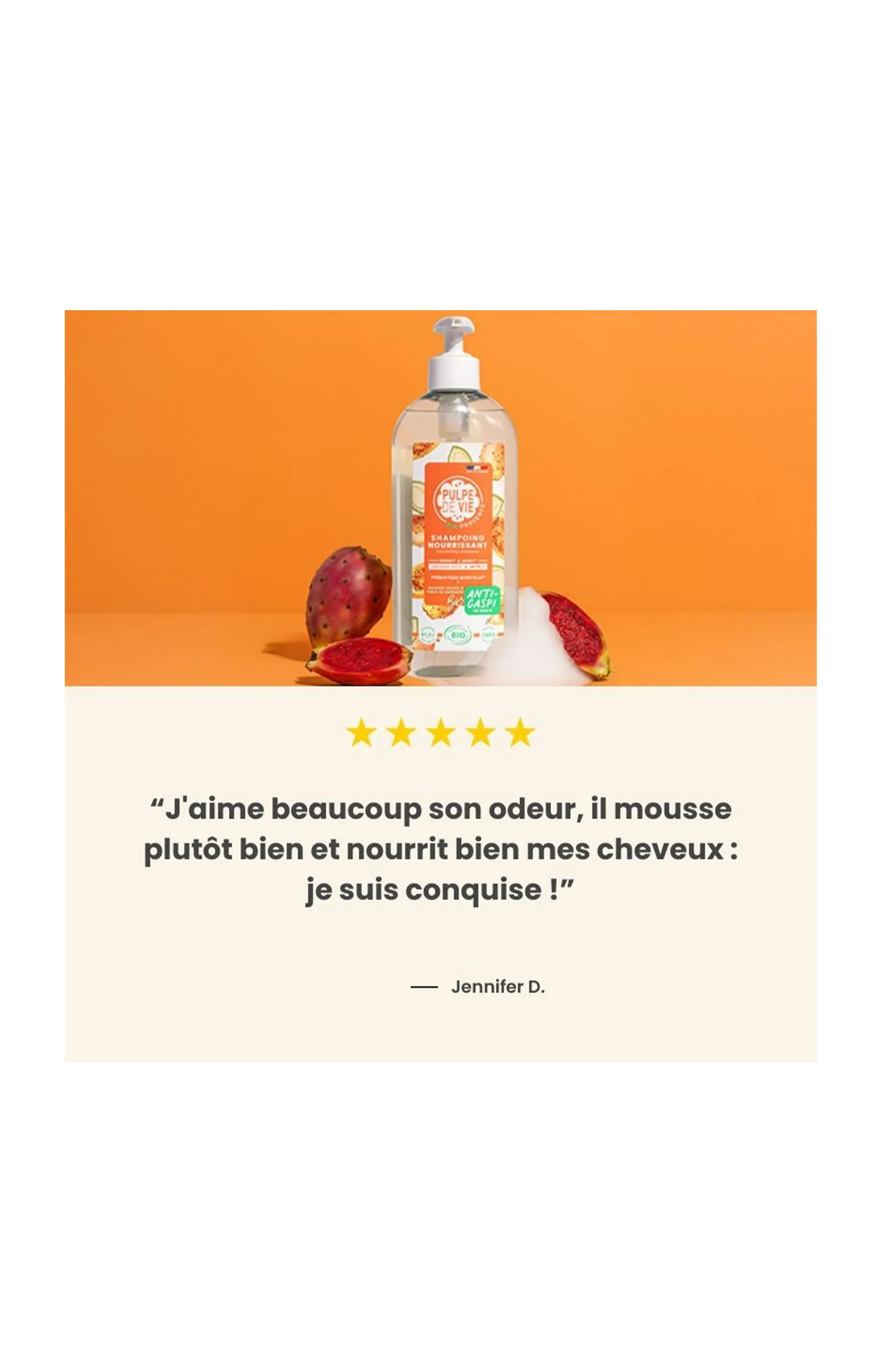 Shampoing nutri-soin bio - Cheveux secs - 400 ml - Image 7