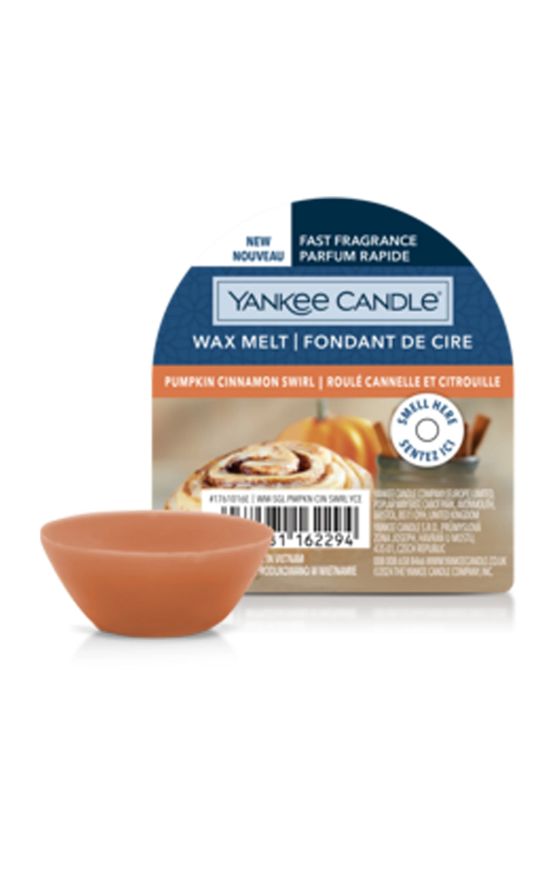 Cire parfumée - Cannelle & citrouille - 22 g