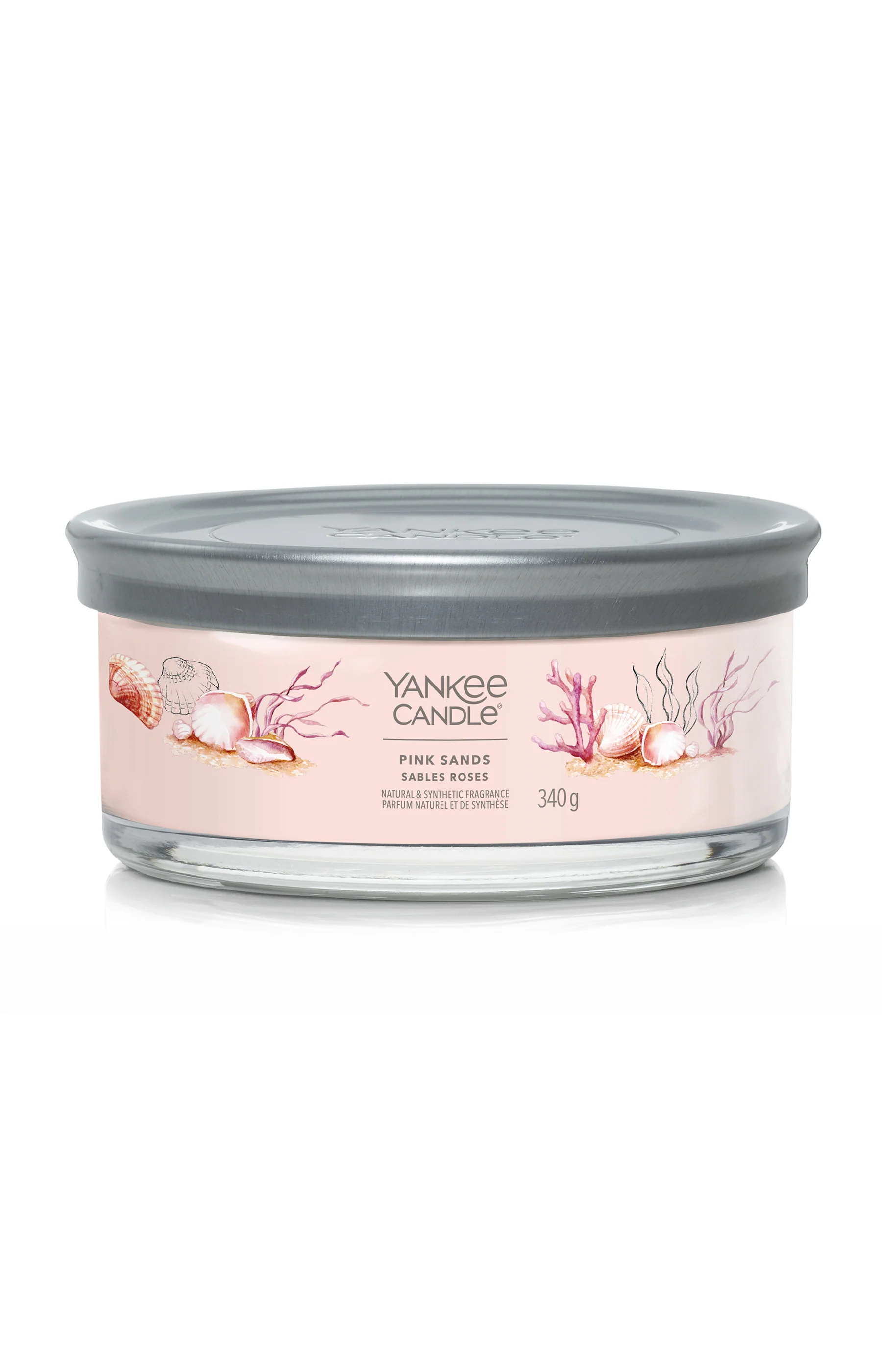 Bougie signature 5 mèches - Sables Roses - 340 g