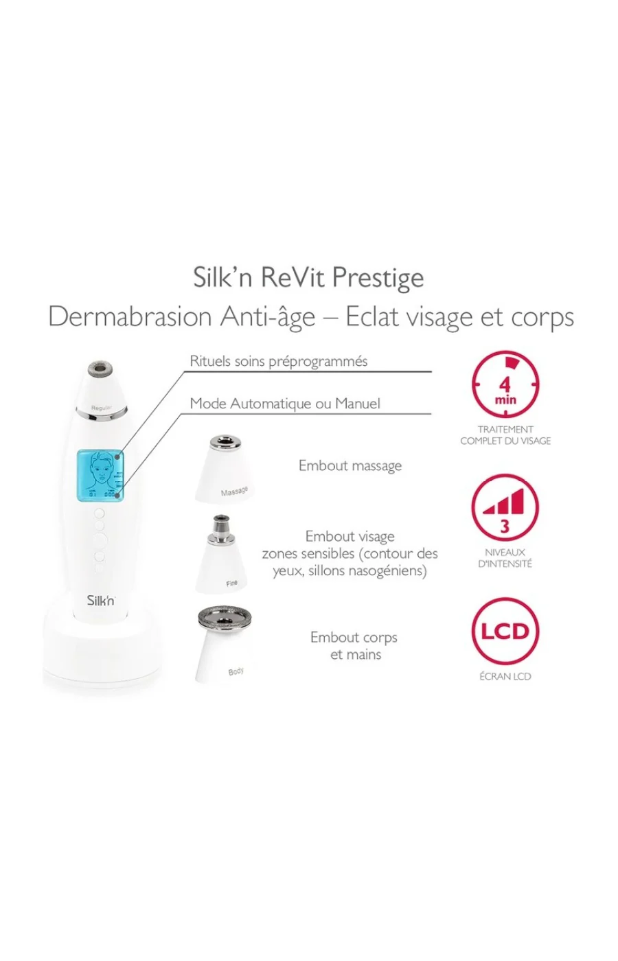 Appareil de microdermabrasion - ReVit Prestige - Visage, corps & mains - Image 3