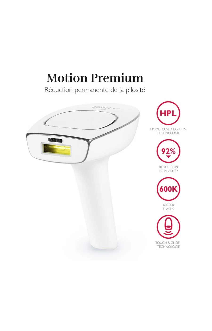 Epilateur à lumière pulsée - Motion Premium - 600 000 flashs - Corps - Image 7
