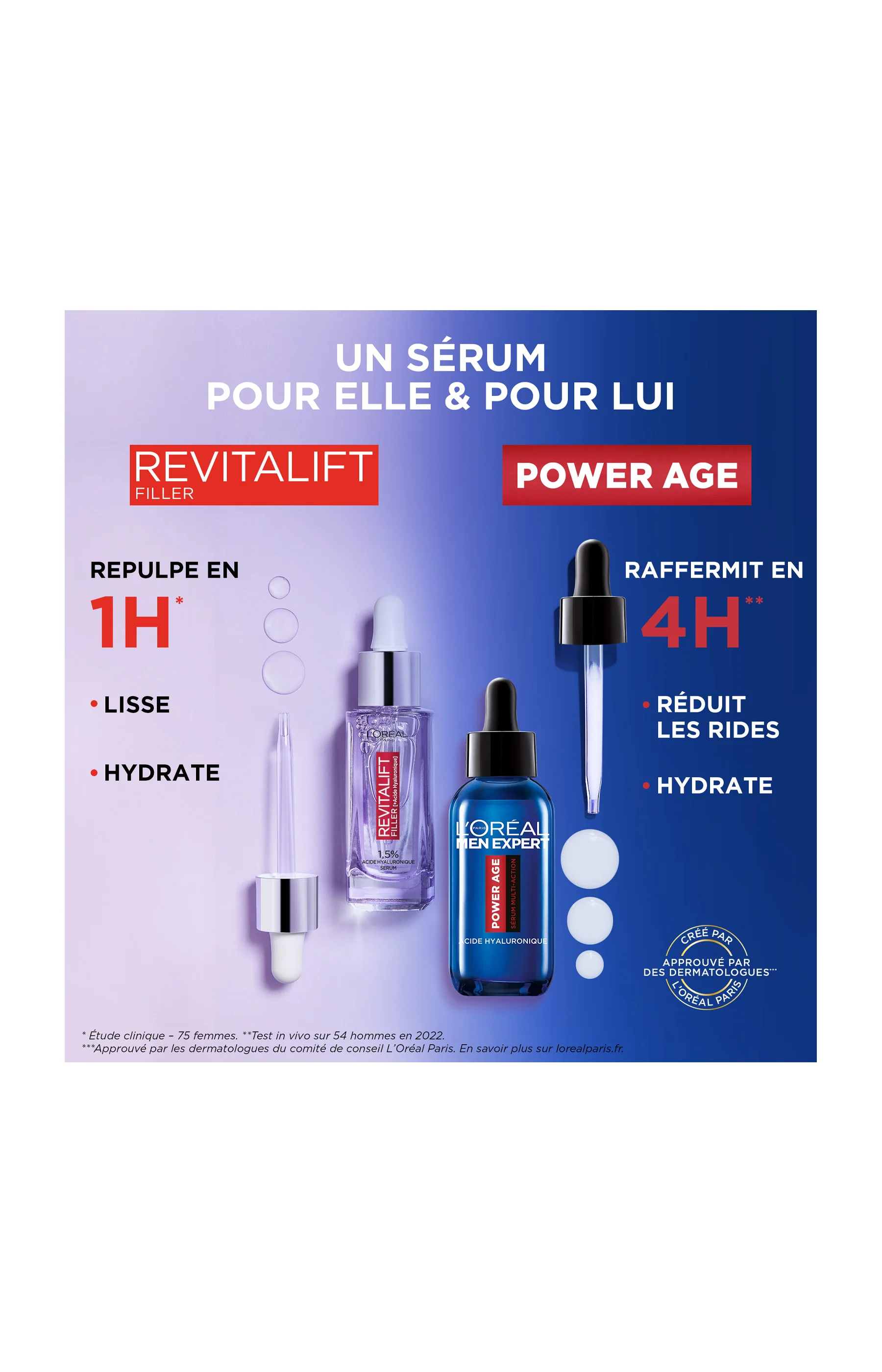 2 sérums hydratants - Acide hyaluronique - Peaux mixtes à grasses - 30 ml - Image 4