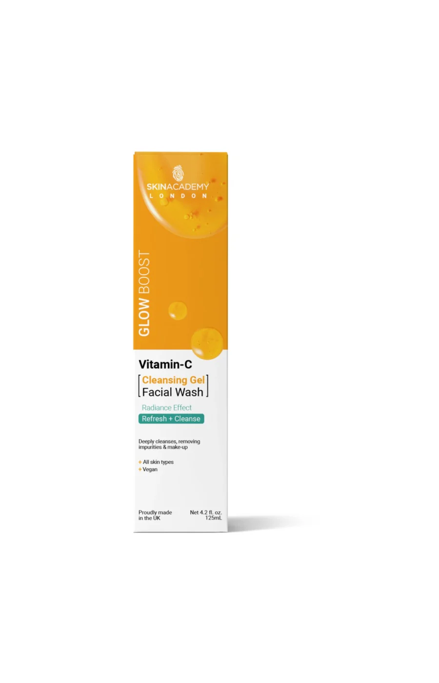 Crème nettoyante - Glow boost - Vitamine C - Visage - 125 ml - Image 2