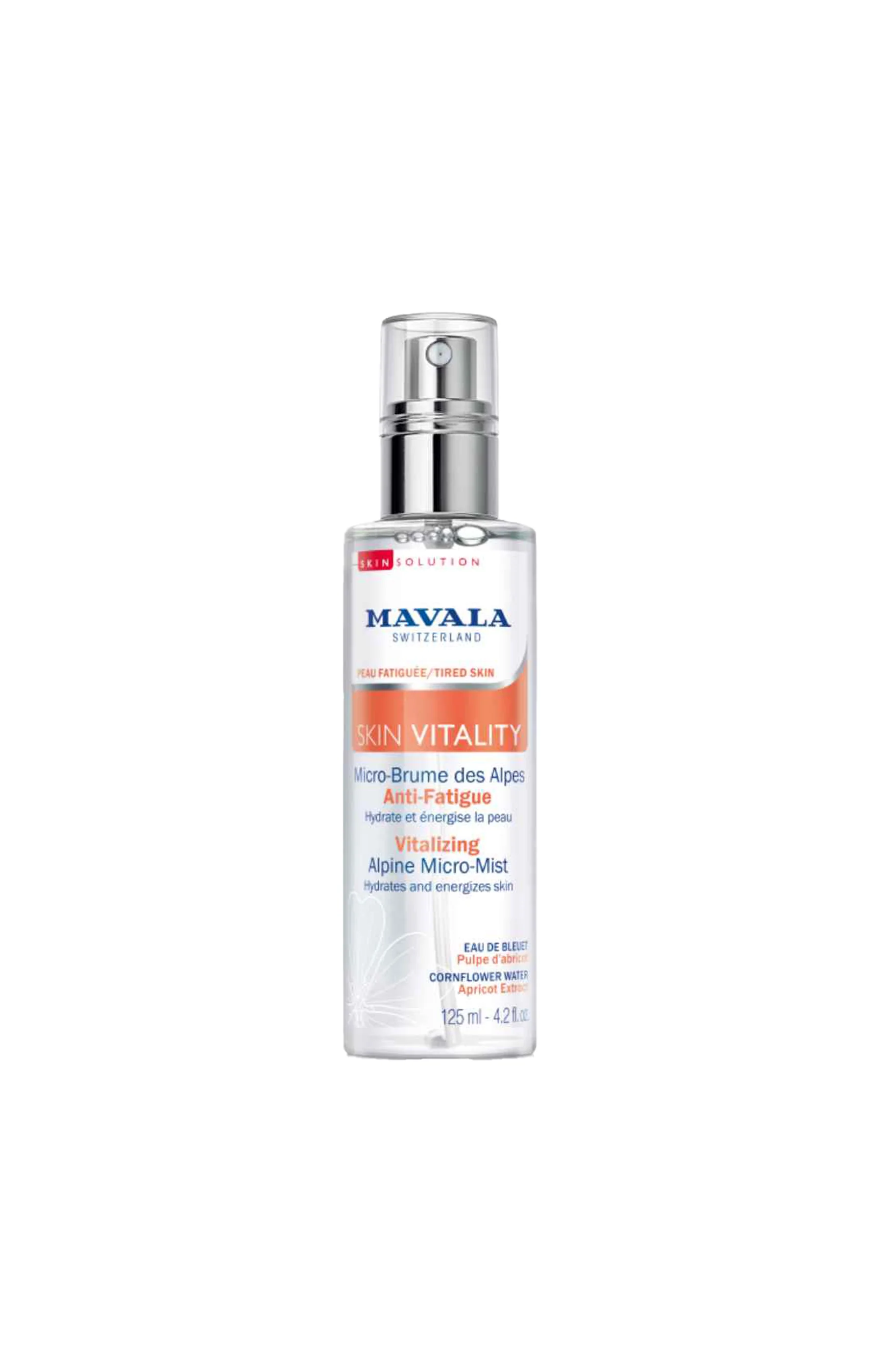Micro-brume anti-fatigue - Skin Vitality - Peaux fatiguées - Visage