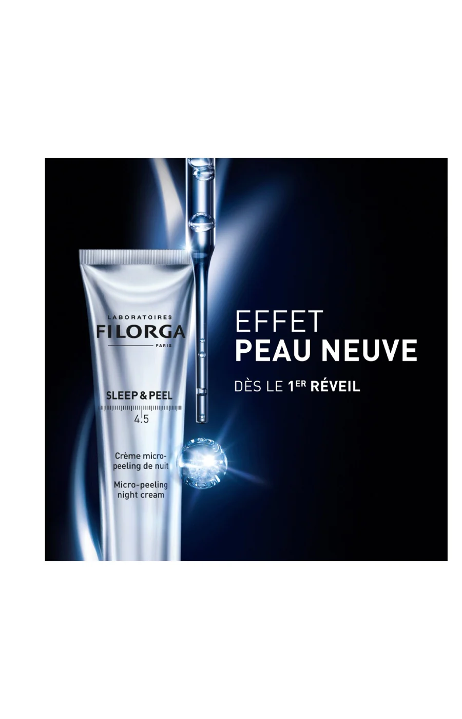 Crème de nuit - Sleep & Peel - AHA & BHA - Visage - 40ml - Image 7