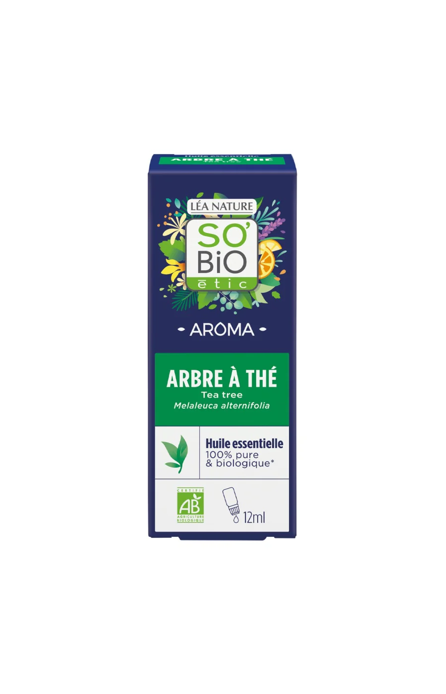 Huile essentielle d'arbre à thé bio - 12 ml