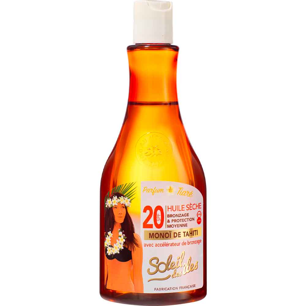 Huile sèche protectrice SPF 20 - Parfum des îles - 150 ml - Image 2