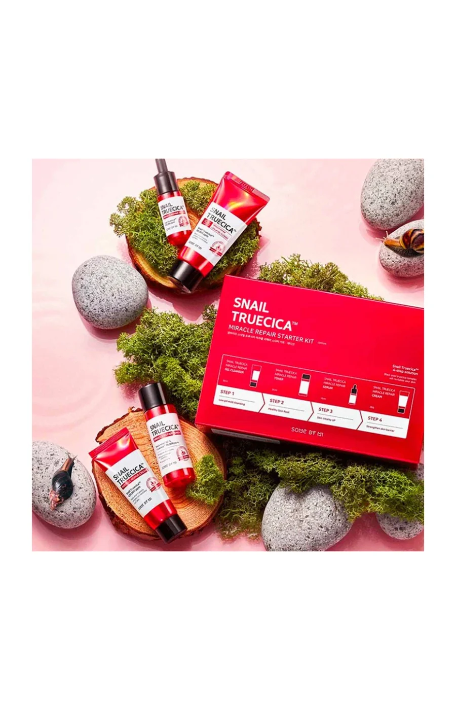 Coffret soins réparateur - Snail Truecica - 4 produits - Image 2