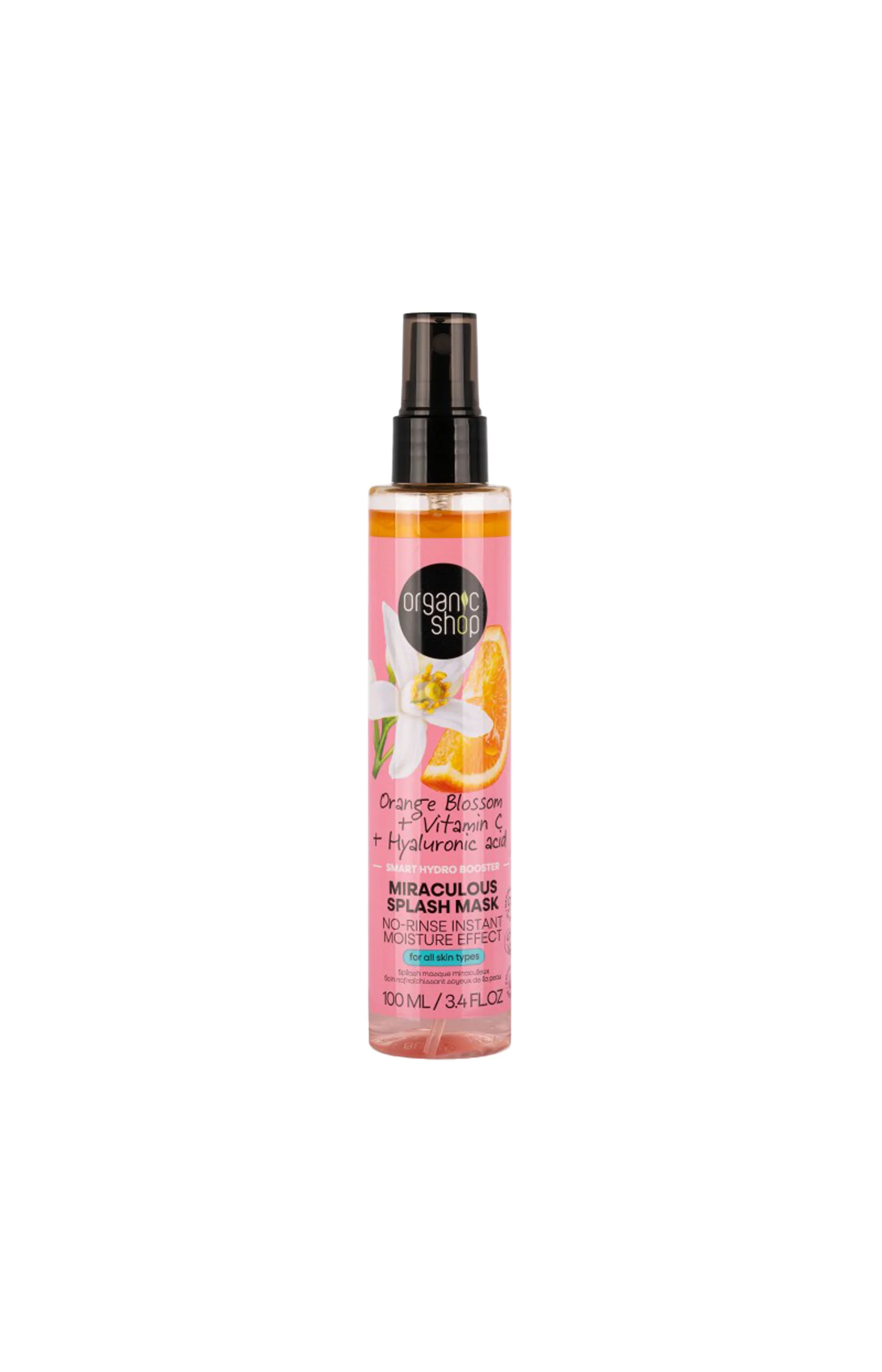 Masque splash rafraîchissant - Fleur d’oranger - 100 ml