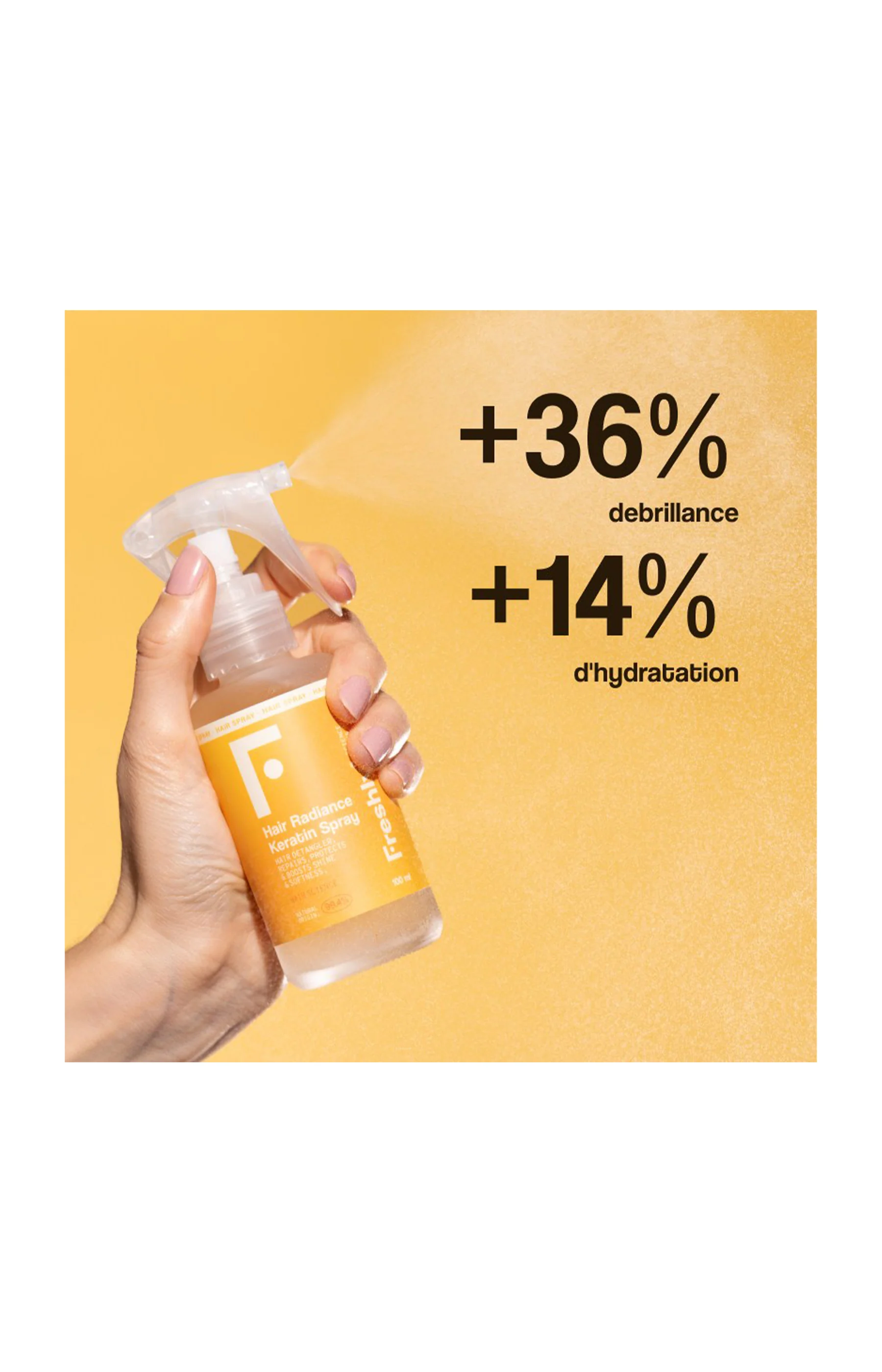 Spray protecteur - Kératine - Cheveux - 100 ml - Image 2