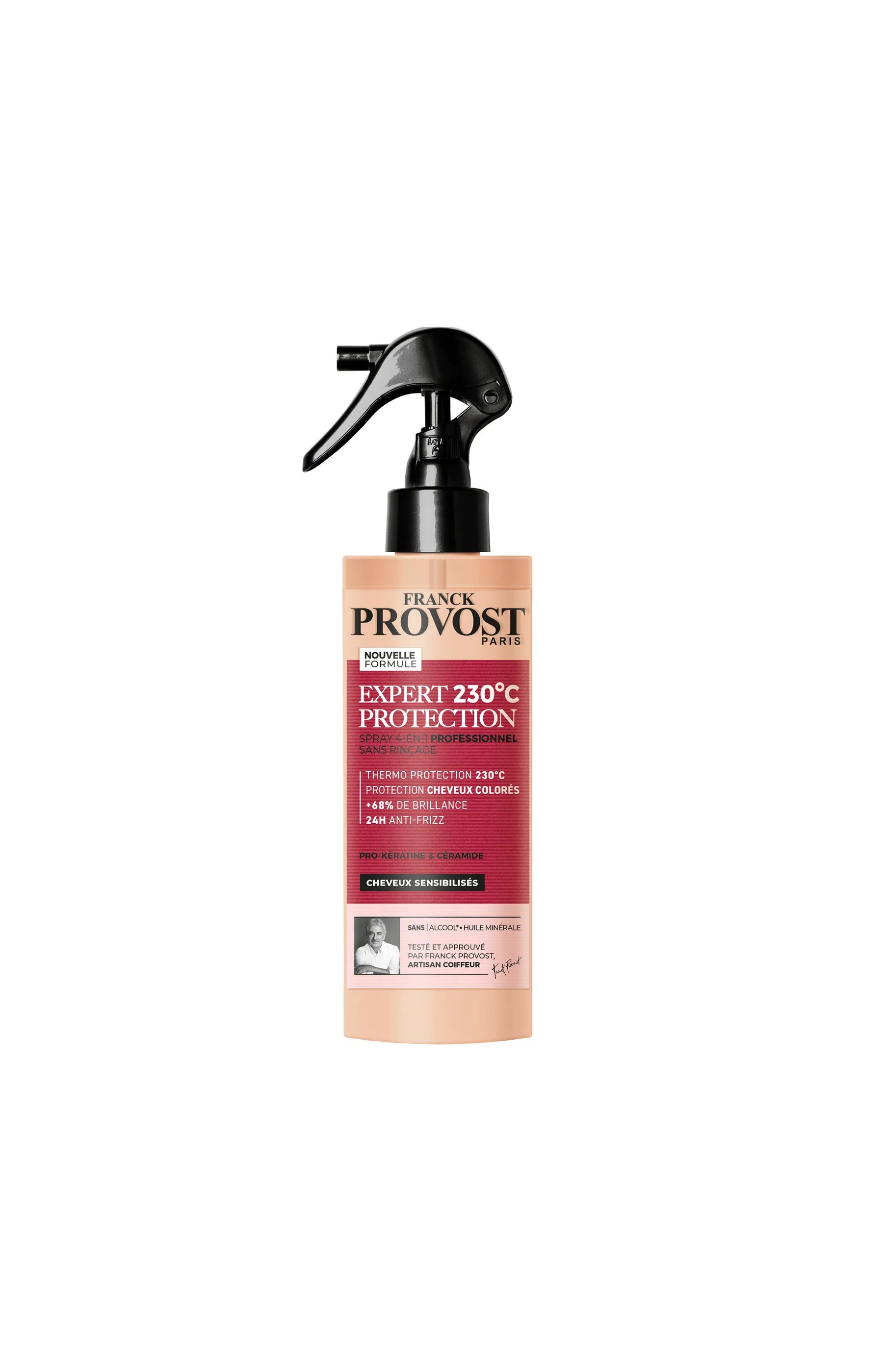 Spray thermo-protecteur - Anti-frizz & sans rinçage - Cheveux colorés