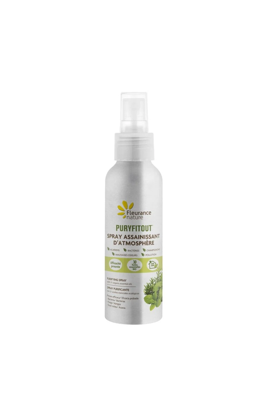 Sprays assainissants - Atmosphère - 31 huiles essentielles bio - 2 x 100 ml