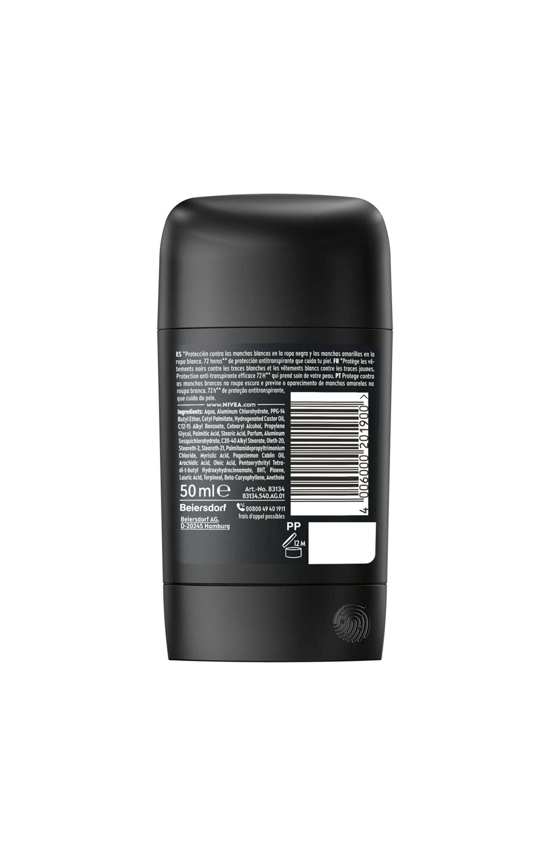 Déodorant stick - Black & White Original - Homme - 50 ml - Image 2