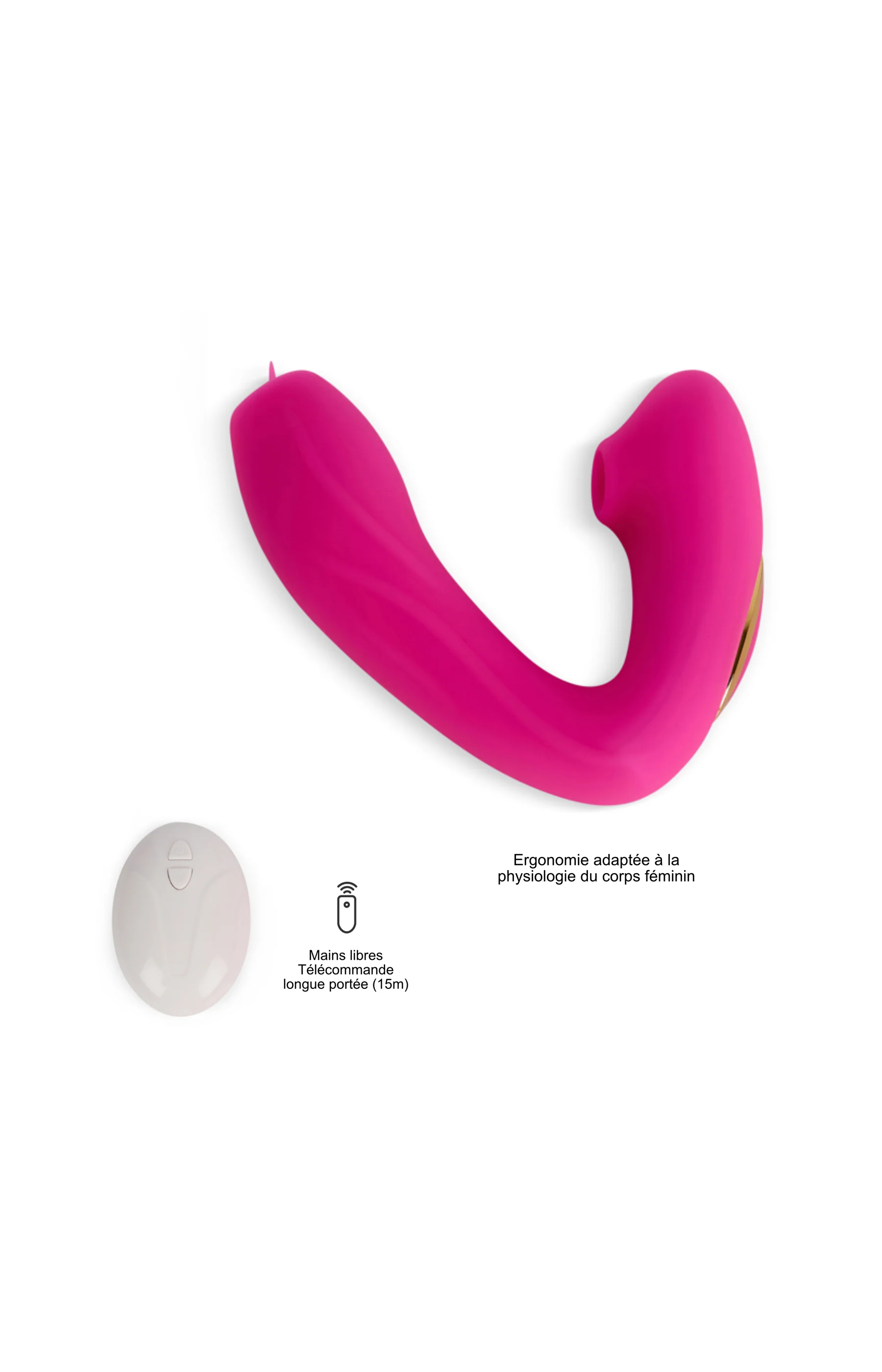 Stimulateur clitoridien et vibromasseur- 20 programmes - Image 3
