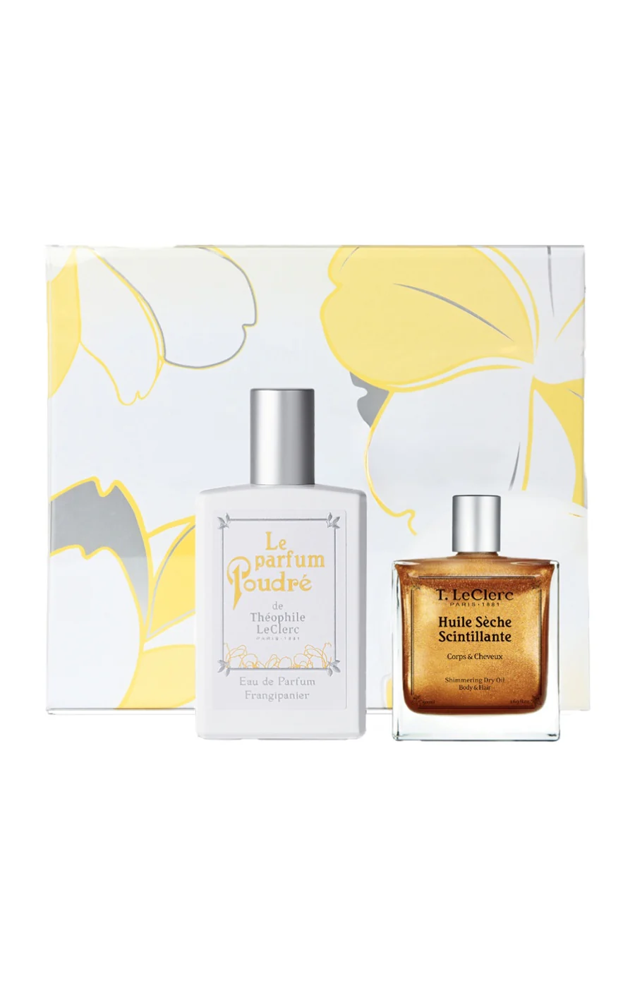 Coffret Frangipanier Eau de parfum & huile scintillante - Floral - 50 ml
