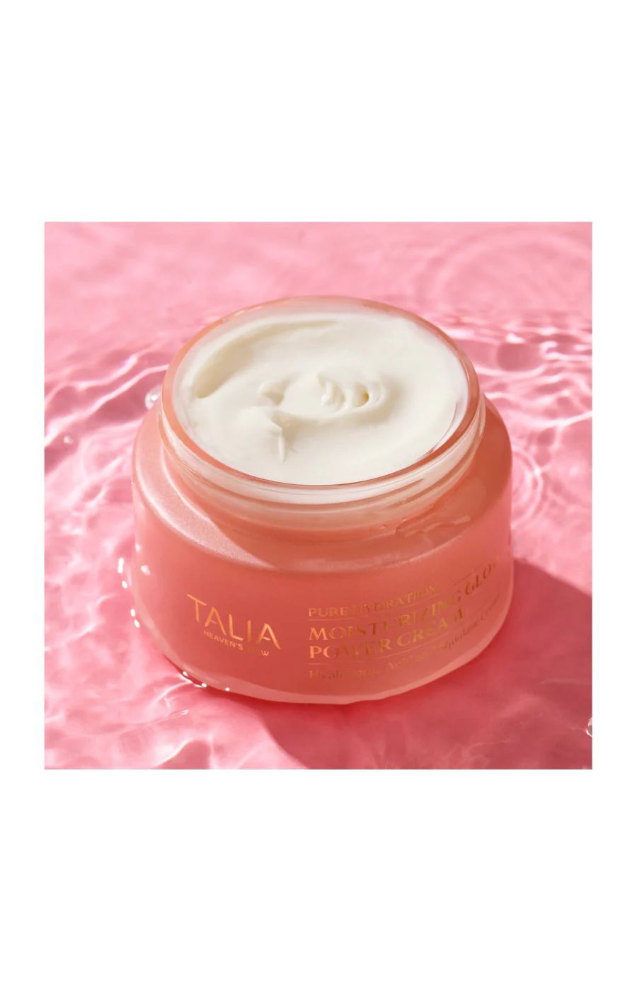 Crème hydratante illuminatrice - Acide hyaluronique & peptides - 50 ml