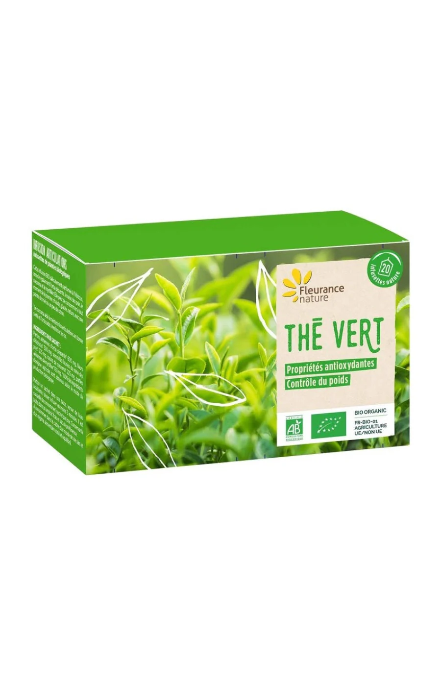 Thé vert bio - 60 sachets