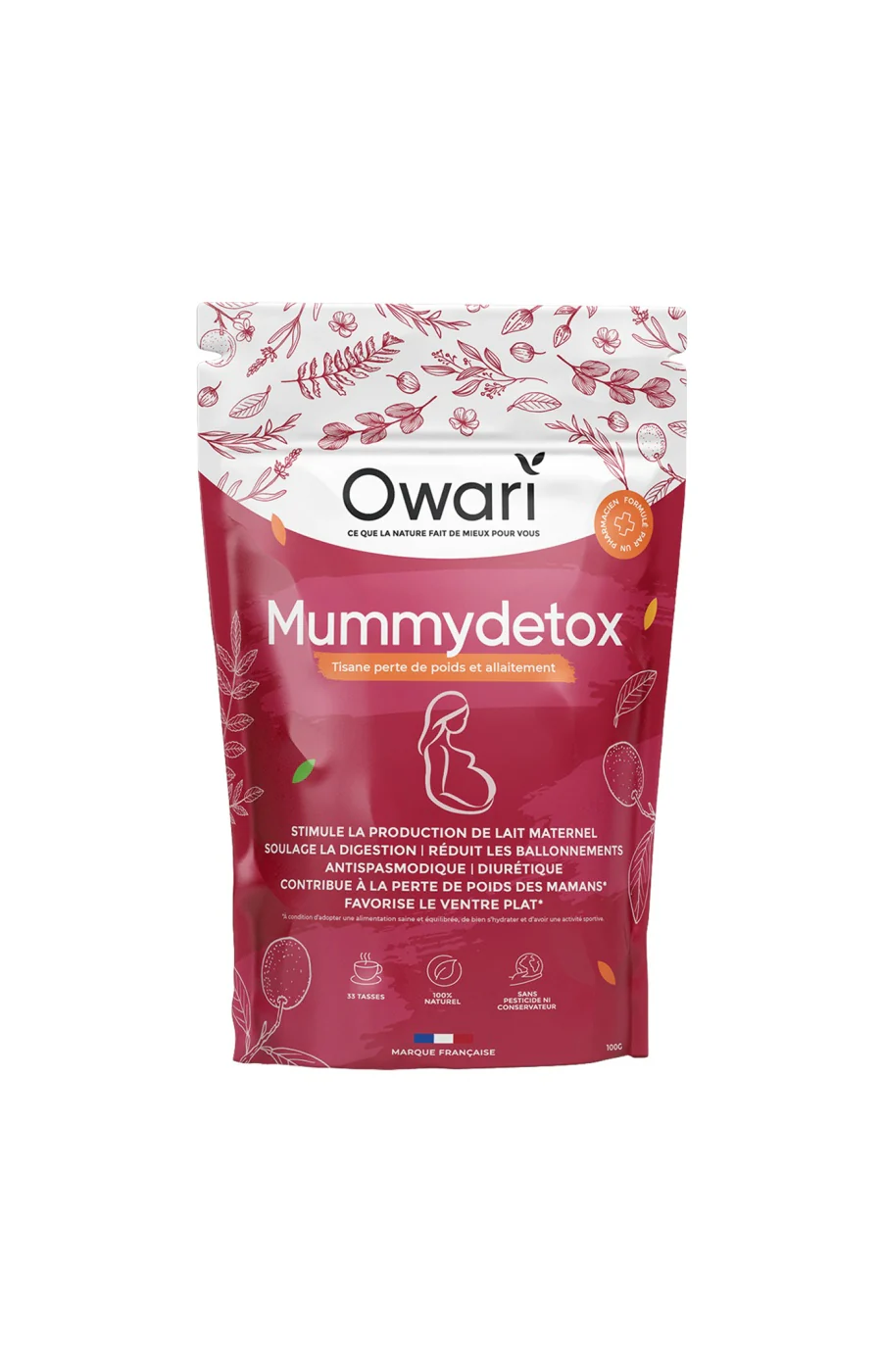 Tisane naturelle minceur - Mummy Detox - 1 mois