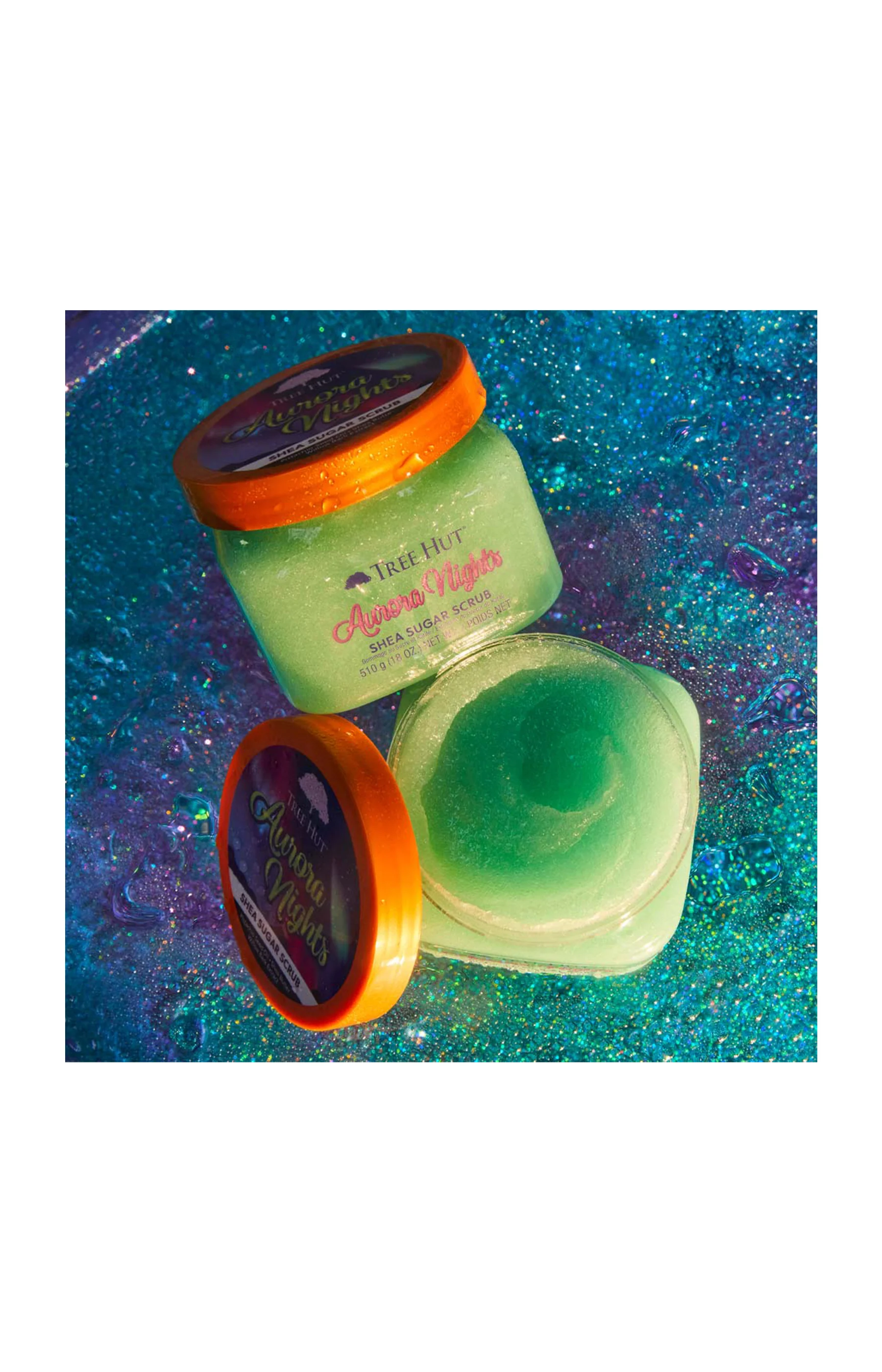 Gommage corps sucre & karité - Aurora Nights - 510 g - Image 2