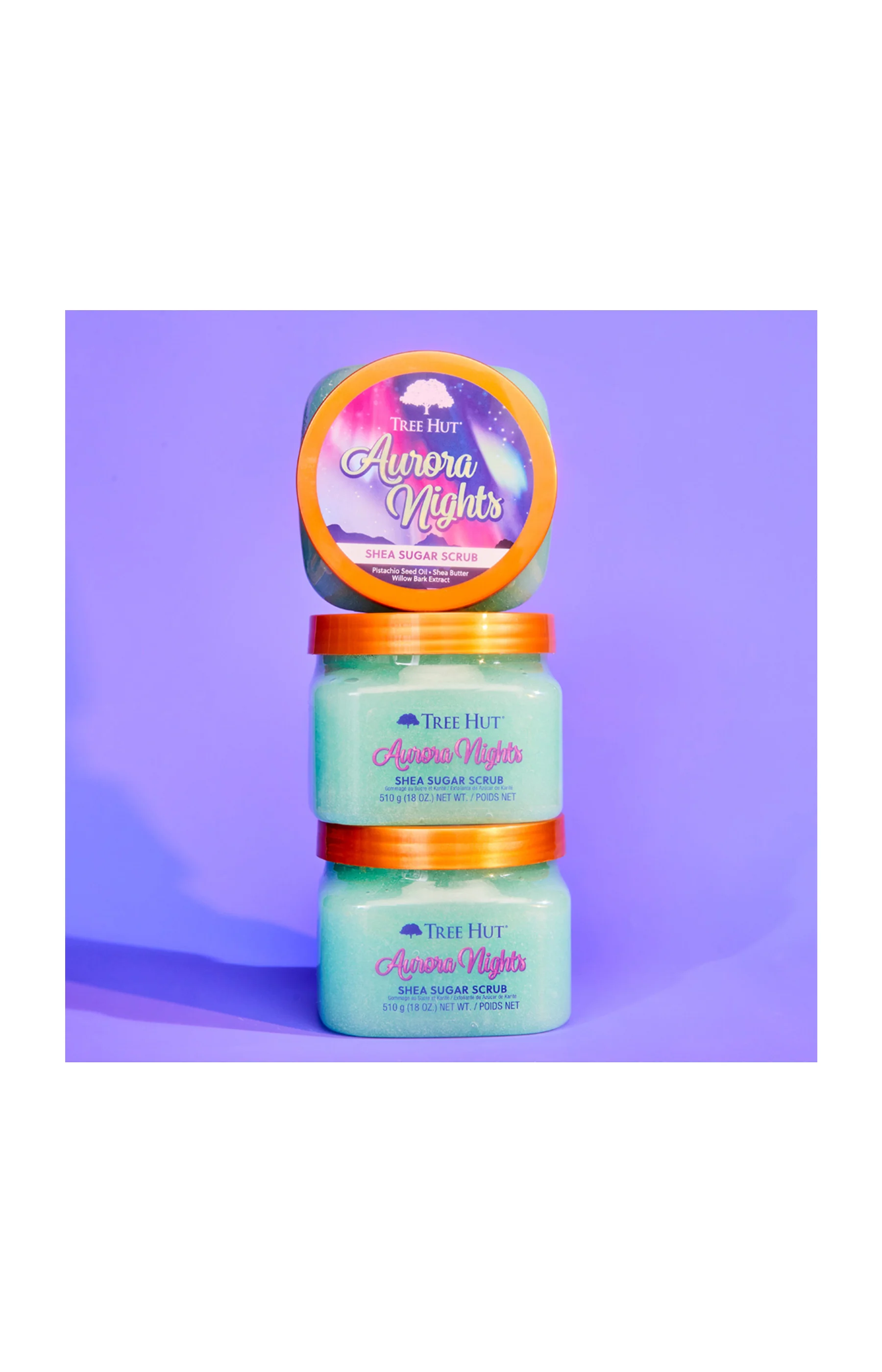 Gommage corps sucre & karité - Aurora Nights - 510 g - Image 3