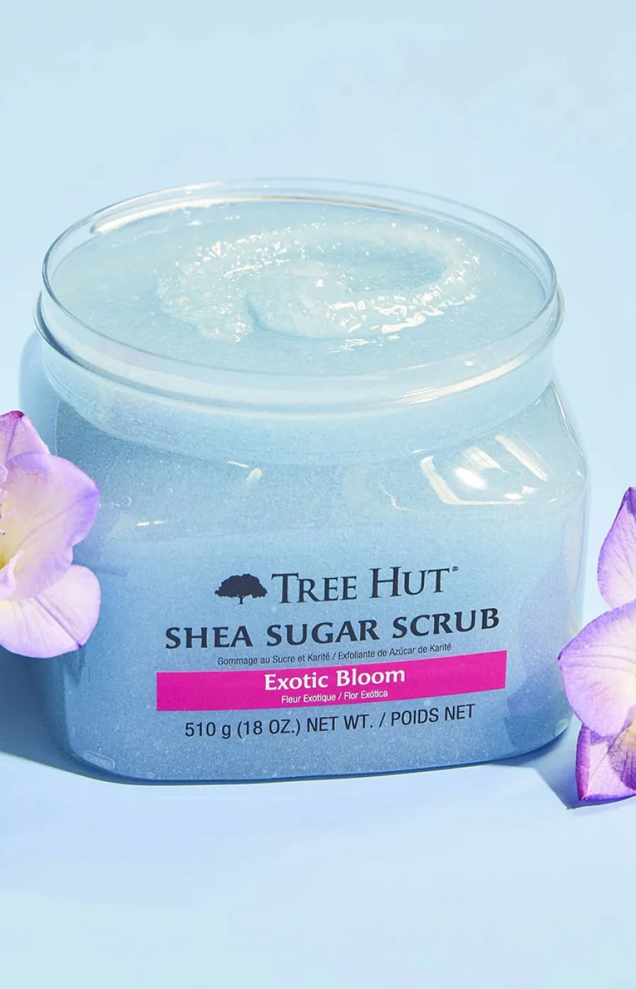 Gommage corps sucre & karité - Exotic Bloom - 510 g - Image 2