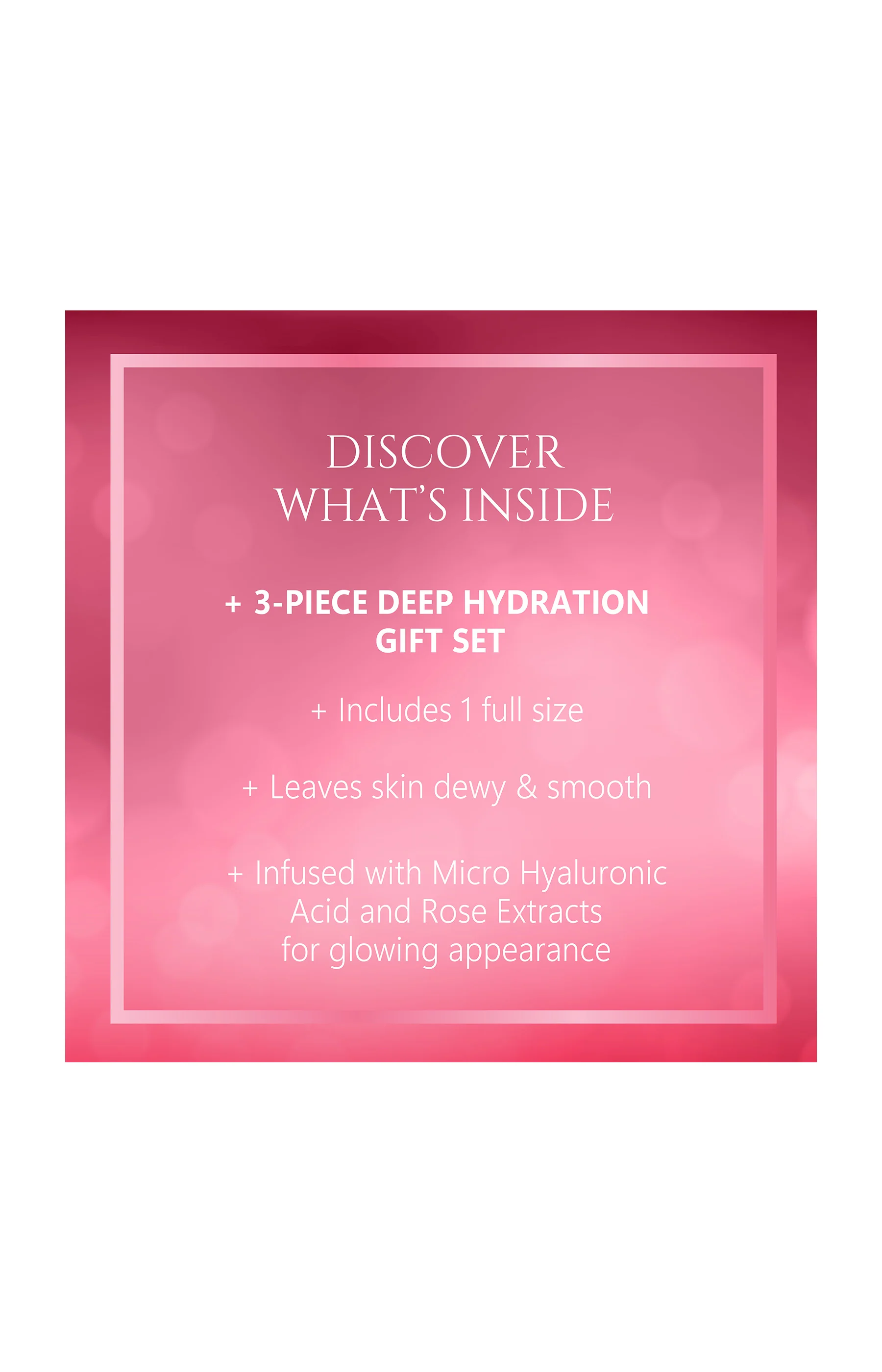 Coffret soins - True Rose Hydration - 3 produits - Image 4