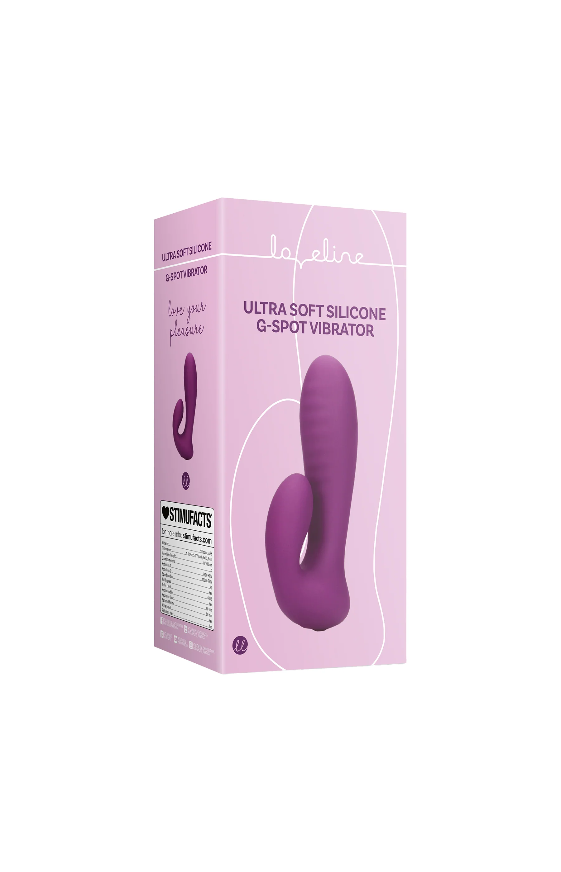 Vibrateur point G en silicone ultra doux – Orchidée Violet - Image 4