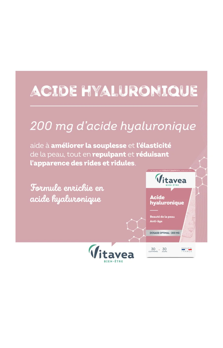 Cure anti-âge - Acide hyaluronique -  1 mois - Image 3