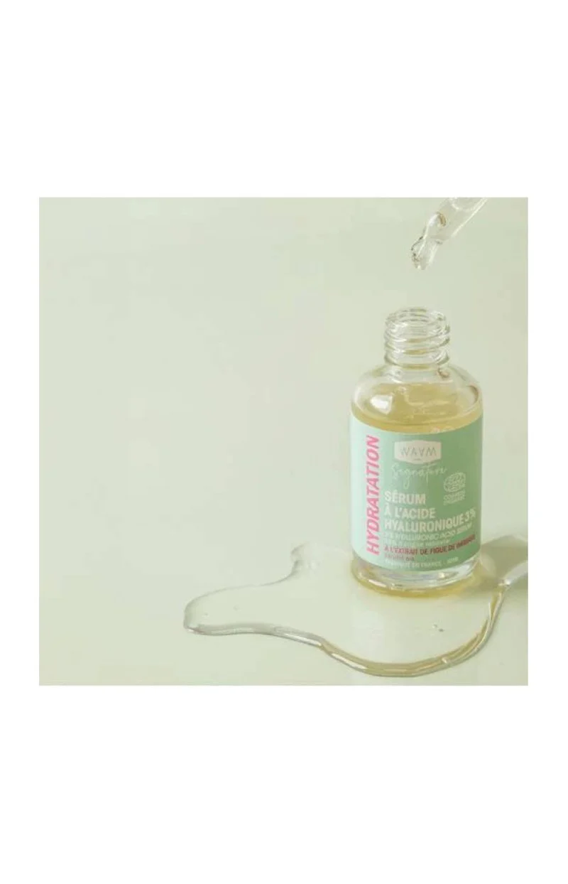 Sérum hydratant bio - Acide hyaluronique - Visage - 30 ml - Image 2