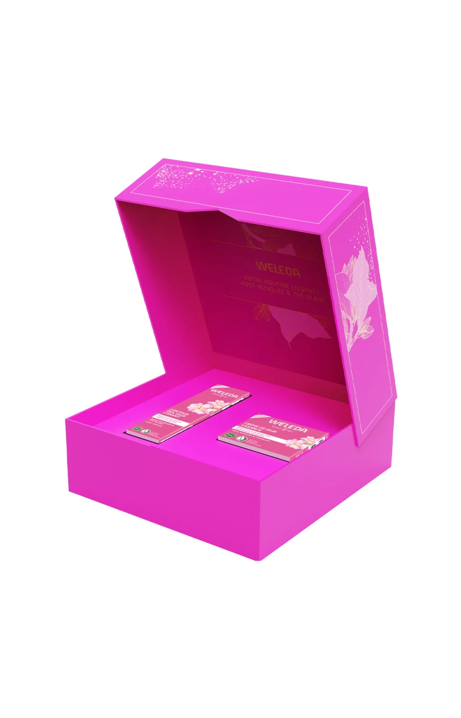 Coffret soins lissants - Rose & thé blanc - Peaux matures - 2 produits - Image 2