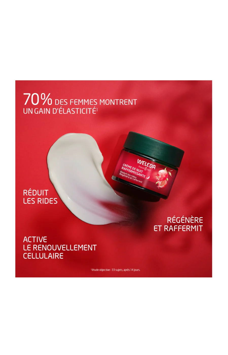 Crème de nuit raffermissante bio - Grenade & Maca - 40 ml - Image 2