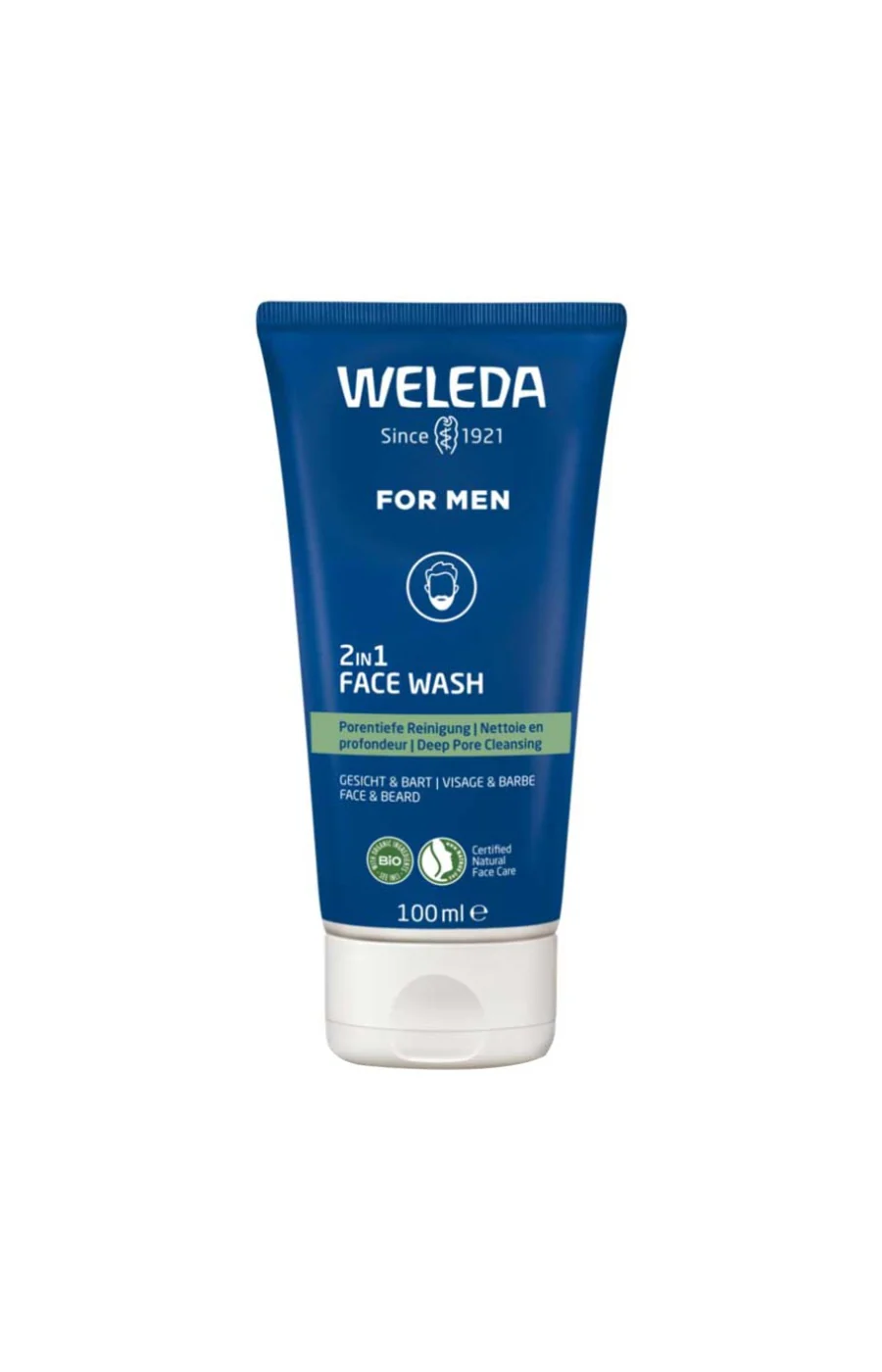 Gel nettoyant visage 2-en-1 - Homme - 100 ml