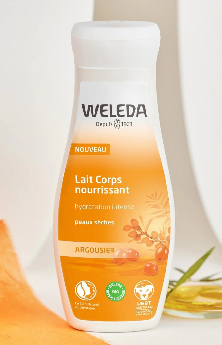Lait nourrissant bio - Argousier - Peux sèches - 200 ml - Image 4