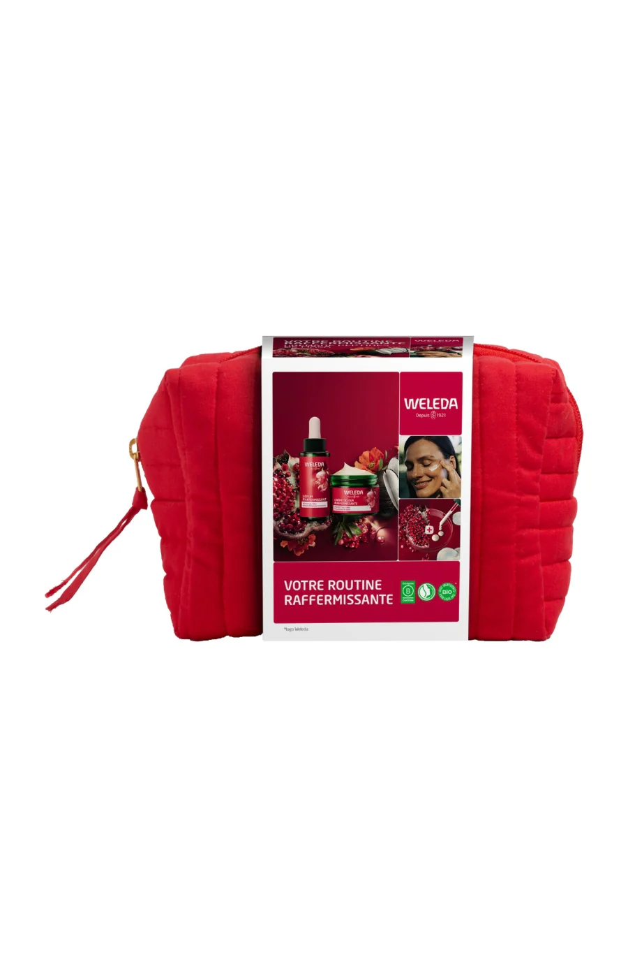 Trousse routine raffermissante - Grenade & peptides de maca - Visage - 2 produits