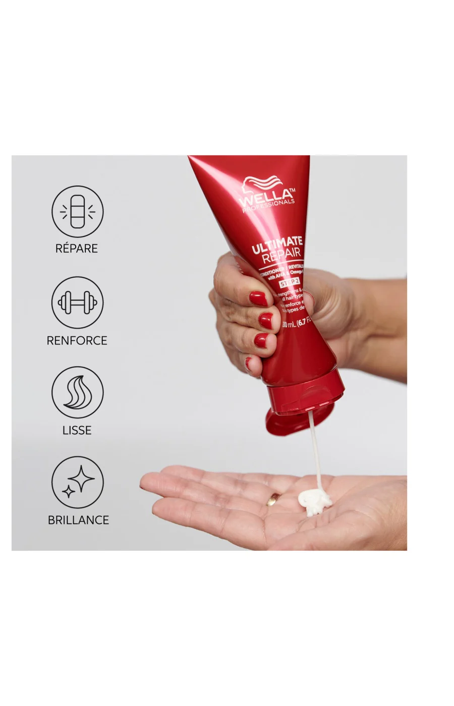 Après-shampoing nourrissant - Ultimate Repair - Cheveux abîmés - 200 ml - Image 3