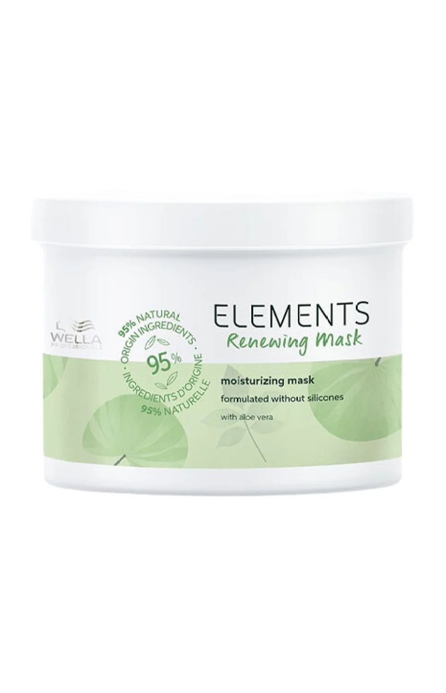 Masque hydratant - Elements - Aloe vera - Cheveux