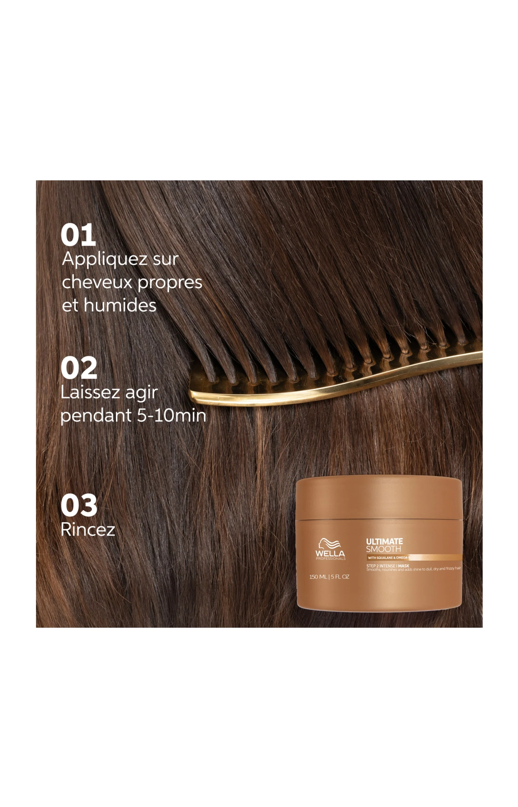 Masque - Ultimate Smooth - Cheveux secs, ternes ou frisés - Image 8
