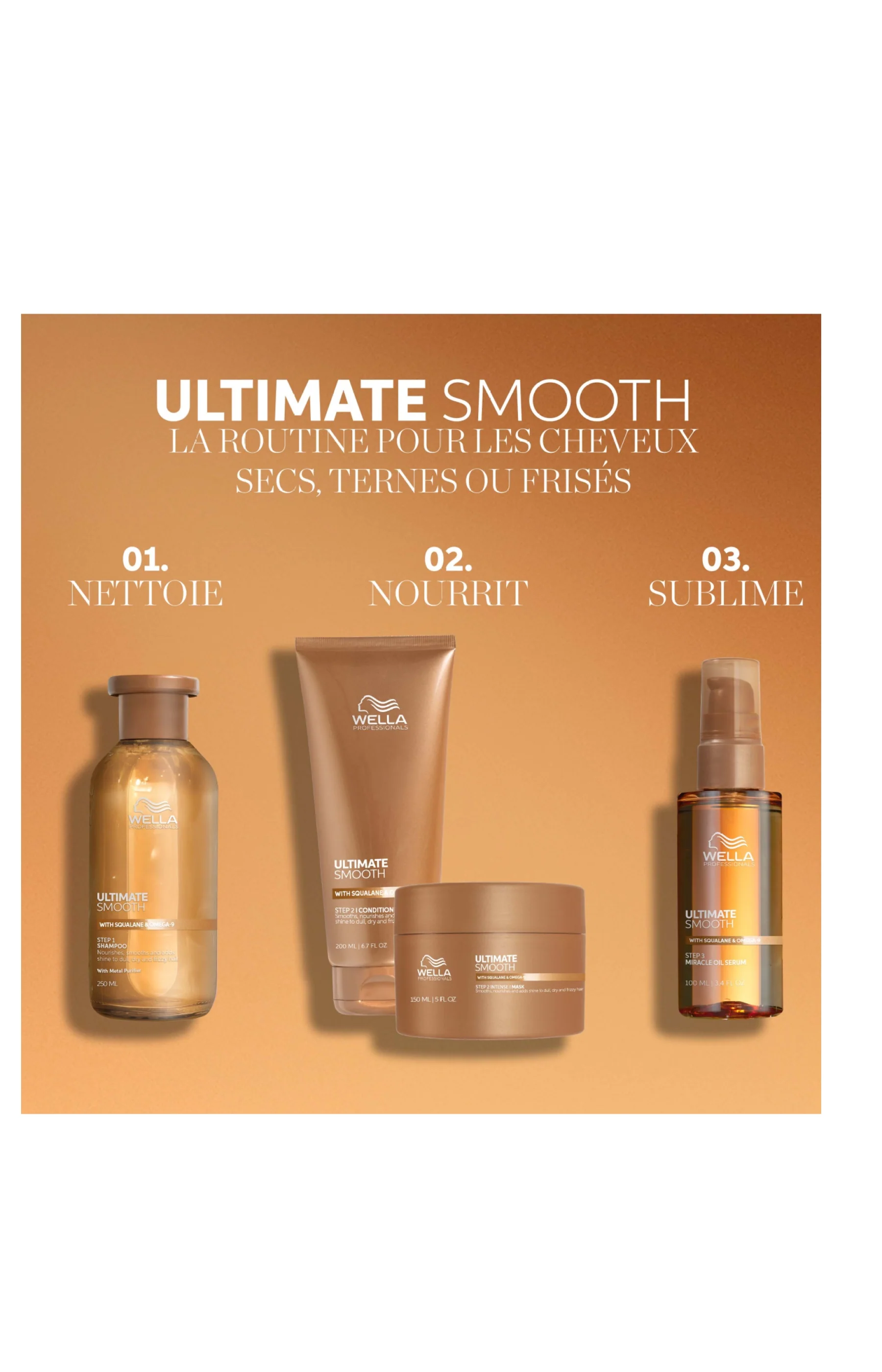 Shampoing nourrissant - Ultimate Smooth - Cheveux secs, ternes ou frisés - Image 5