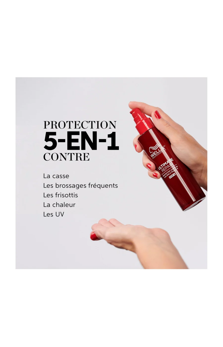 Soin protecteur sans rinçage - Ultimate Repair - Cheveux abîmés - 140 ml - Image 3