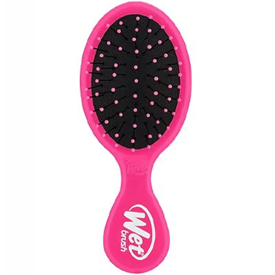 Mini brosse à cheveux - Rose fuchsia